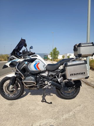 BMW R1200GS Adventure Plata/Blanco