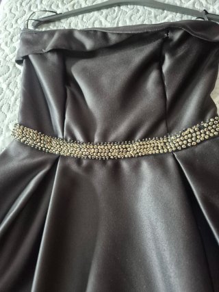Vestido de fiesta con pedrería