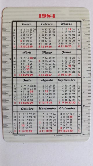 Lote 3 calendarios Heraclio Fournier.