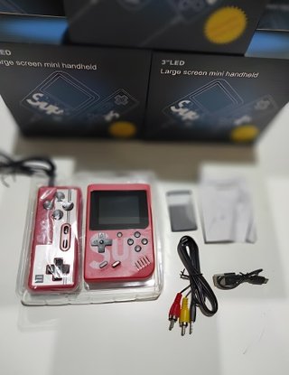Consola Retro 2 Jugadores Roja