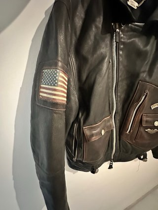 Chaqueta Harley Davidson Cuero Talla L Años 80