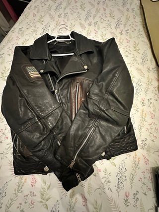 Chaqueta Harley Davidson Cuero Talla L Años 80