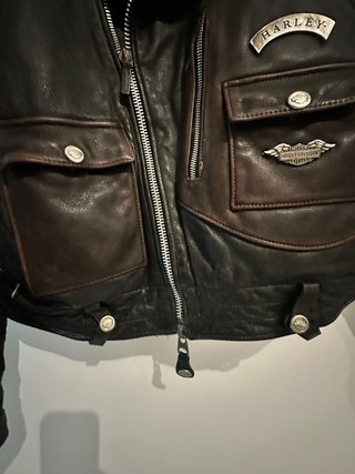 Chaqueta Harley Davidson Cuero Talla L Años 80