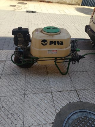 Fumigadora Piva 100L Carretilla Manguera 25m,