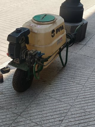 Fumigadora Piva 100L Carretilla Manguera 25m,