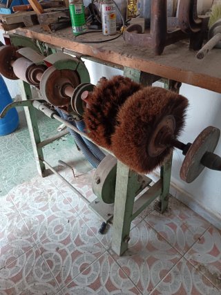 Máquina para arreglar zapatos