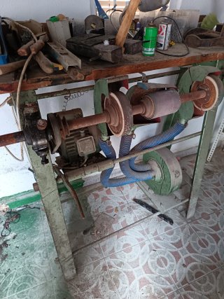 Máquina para arreglar zapatos