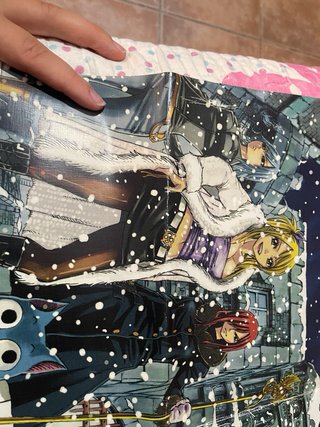 Póster Anime Fairy Tail Invierno