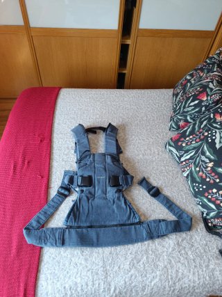 Mochila Portabebés Babybjörn Azul Denim