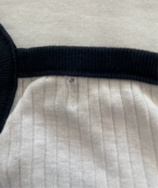 Top Bershka Halter Blanco Talla XS