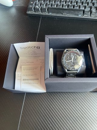 Omega x Swatch Moonswatch Mission to Mercury Grigi