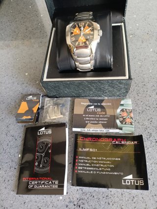 Reloj LOTUS CODE 15501 Cronógrafo Calendario