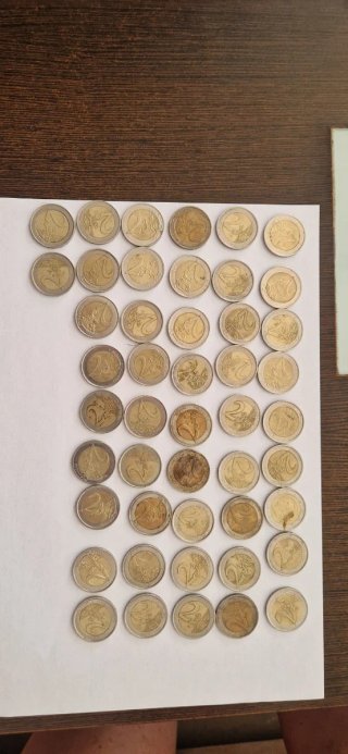 Lote de monedas 2€