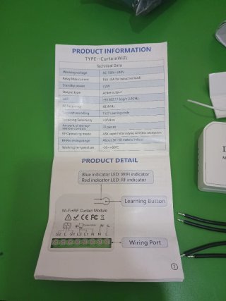 Interruptor WiFi Cortinas Motor
