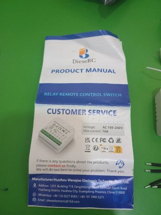 Interruptor WiFi Cortinas Motor