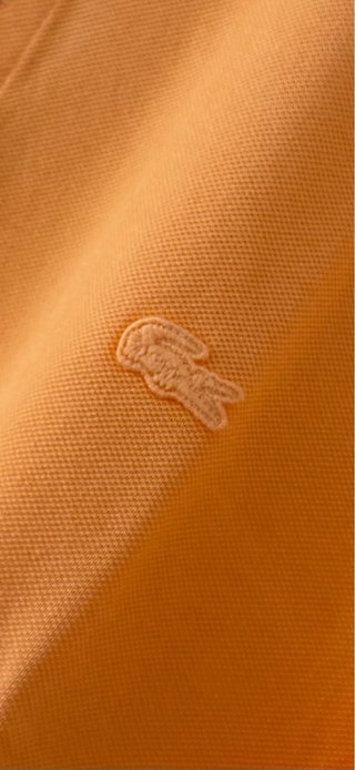 Polo Lacoste Naranja pastel