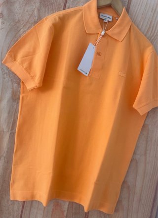 Polo Lacoste Naranja pastel