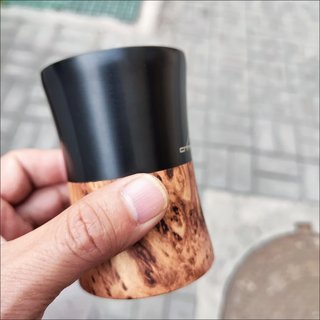 Tazza Caffè Mini CAMP OUT Metallo Legno