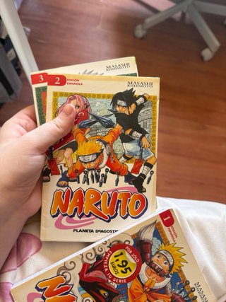 lote de Naruto edición antigua