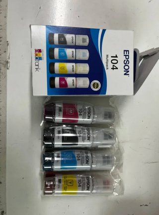 Pack 4 Tintas Epson 104 EcoTank