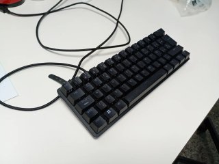 Teclado Razer Huntsman Mini Negro/Morado