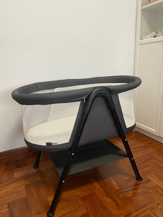Minicuna colecho Asalvo Calm gris Entrega Bilbao
