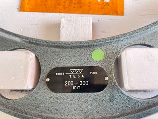 Juego 6 Micrómetros TESA ETALON PAV