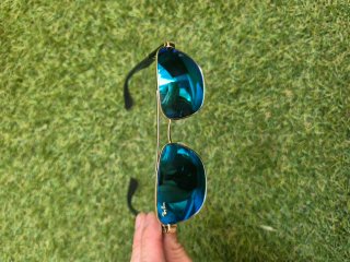 Gafas Ray-Ban Ferrari Azul Dorado