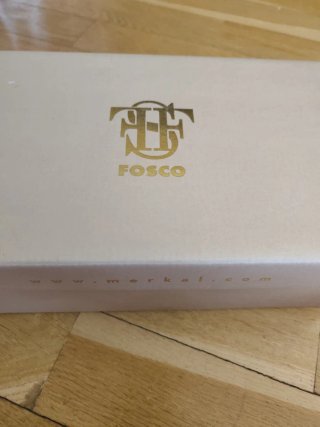 Zuecos de piel Fosco Beige/Blanco roto