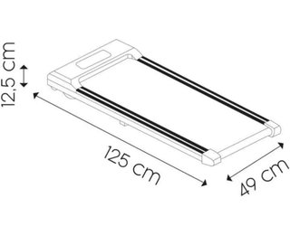 Cinta de Correr Plegable Keboo Serie 300 1-8Km/h