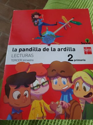 Libro la pandilla de la ardilla. Tercer trimestre.