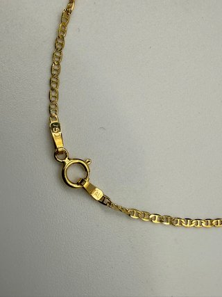 Cadena Oro 18k - Bilbao con Barra - 1,38gr -40,5cm