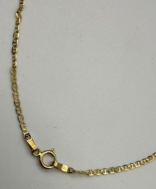 Cadena Oro 18k - Bilbao con Barra - 1,38gr -40,5cm