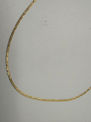 Cadena Oro 18k - Bilbao con Barra - 1,38gr -40,5cm