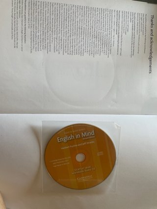 English in Mind Workbook Starter + CD