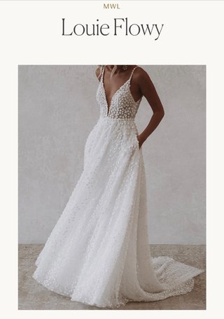 Vestido de Novia Made with Love