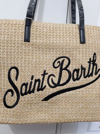 Borsa Saint Barth Beige e Nera