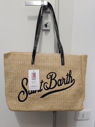 Borsa Saint Barth Beige e Nera