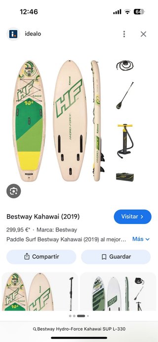 Tabla Paddle Surf Kahawai