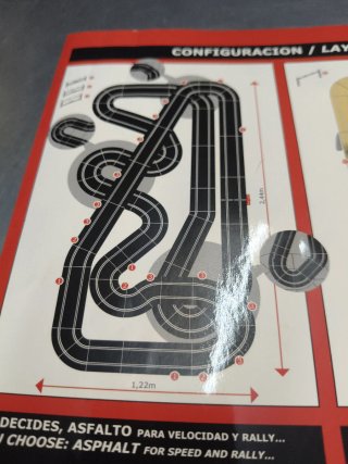 Ninco circuito Máster track OJO CASI NUEVO