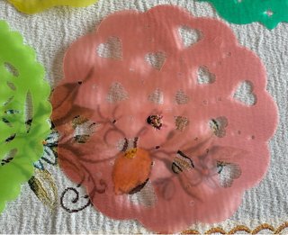 Set 5 Stencil per Dolci in Plastica