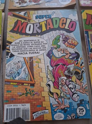 Lote 6 tebeos Mortadelo y Filemon