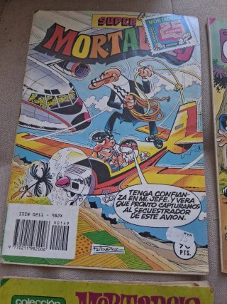 Lote 6 tebeos Mortadelo y Filemon