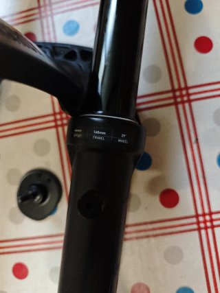 Horquilla Rockshox Lyrik RC 29 160mm