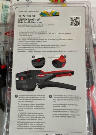 Pelacables KNIPEX NexStrip 12 72 190 SB