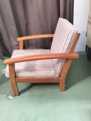 Sillón con mesa Jardín Chillvert Milán
