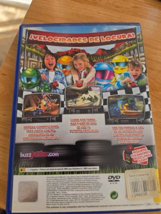 Juego PS2 Carreras Locas Buzz Junior