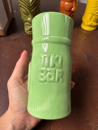 Set 4 Bicchieri Tiki Ceramica