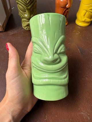 Set 4 Bicchieri Tiki Ceramica
