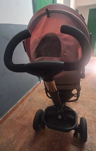 Triciclo evolutivo rosa